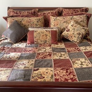 9 piece king comforter set